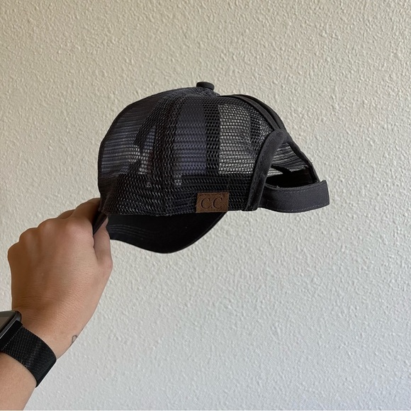 C.C Good Vibes Color Change Adjustable Baseball Cap in Dark / Charcoal Gray - Picture 4 of 5